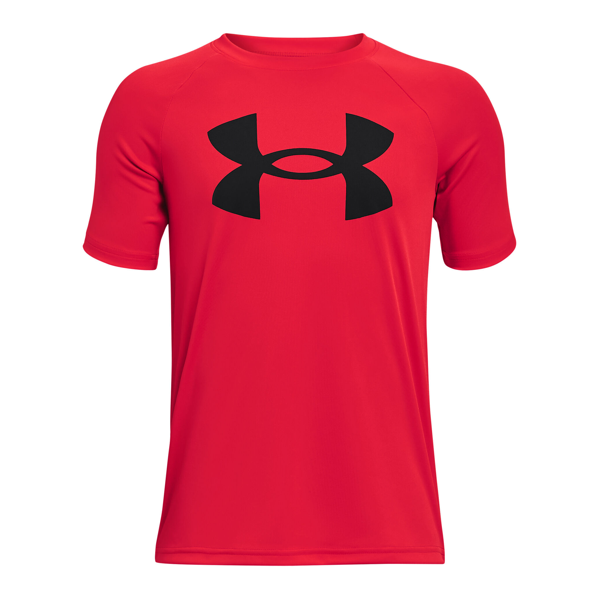 Tech Big Logo T-Shirt Jungen - Rot, Schwarz