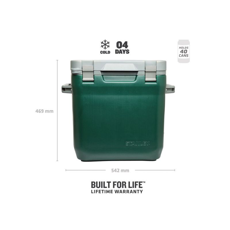Camping Kühlschrank \/ Eisbox, Stanley Adventure Cold For Days Outdoor Cooler 30qt \/ 28,3l Polar