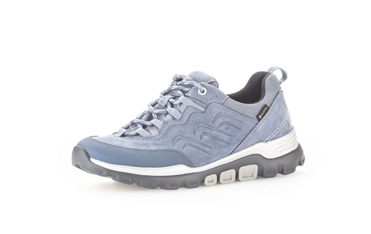 GABOR Freizeit Schnürer blau rollingsoft by Gabor Sneaker low 26.927.