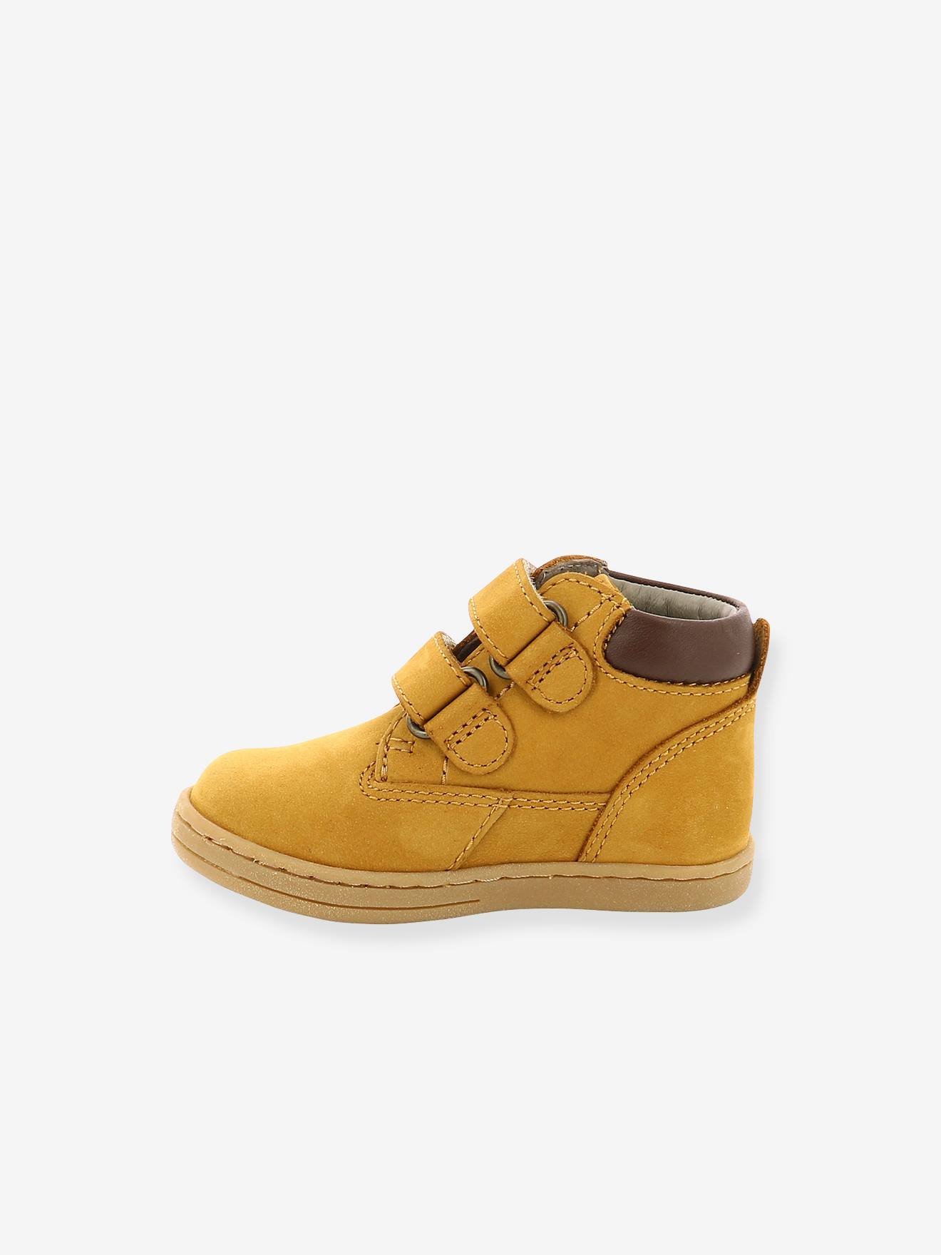 Bottillons bébé garçon Tackeasy KICKERS® kaki