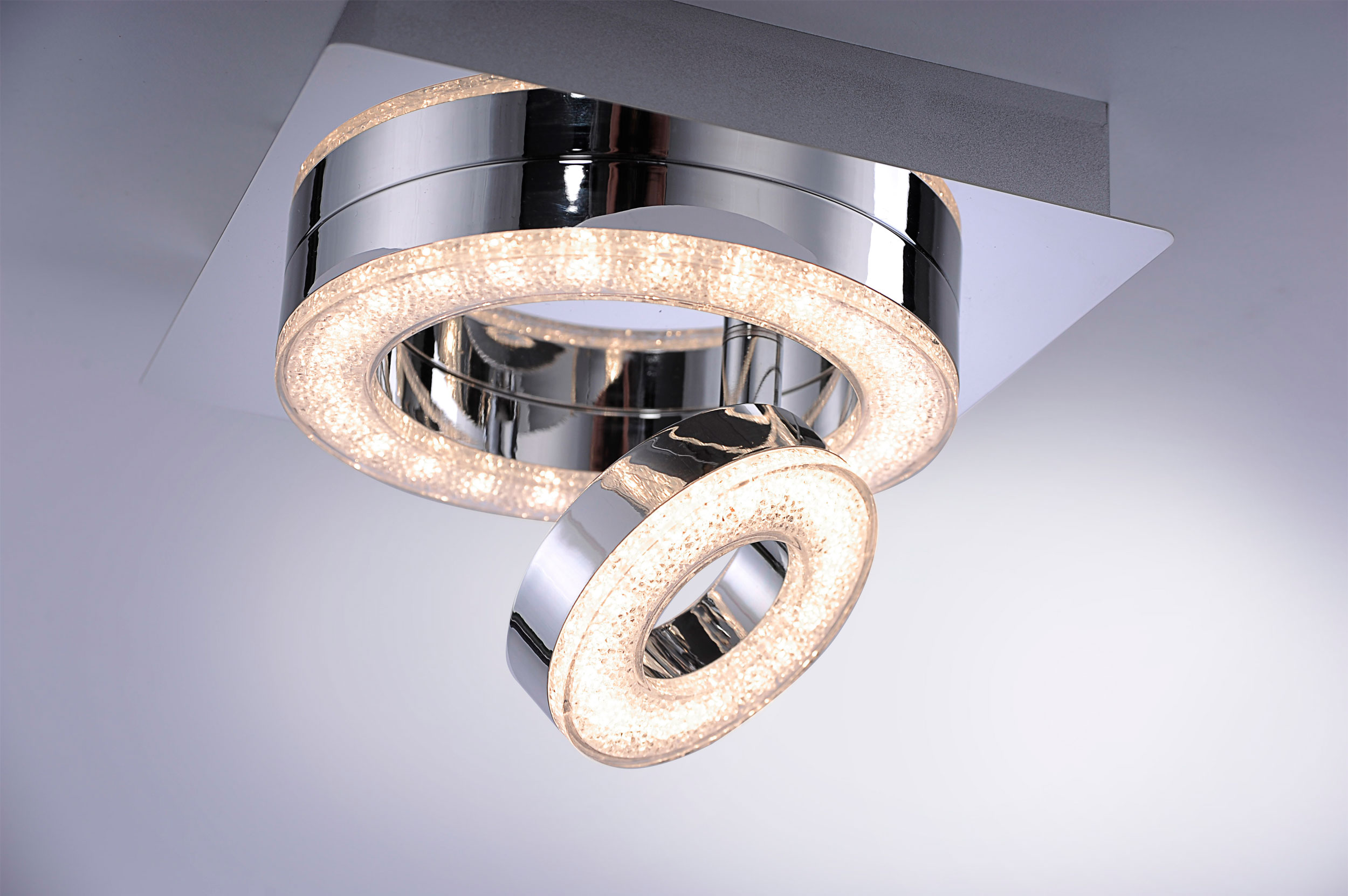 JUST LIGHT.LED-Deckenleuchte 2flg