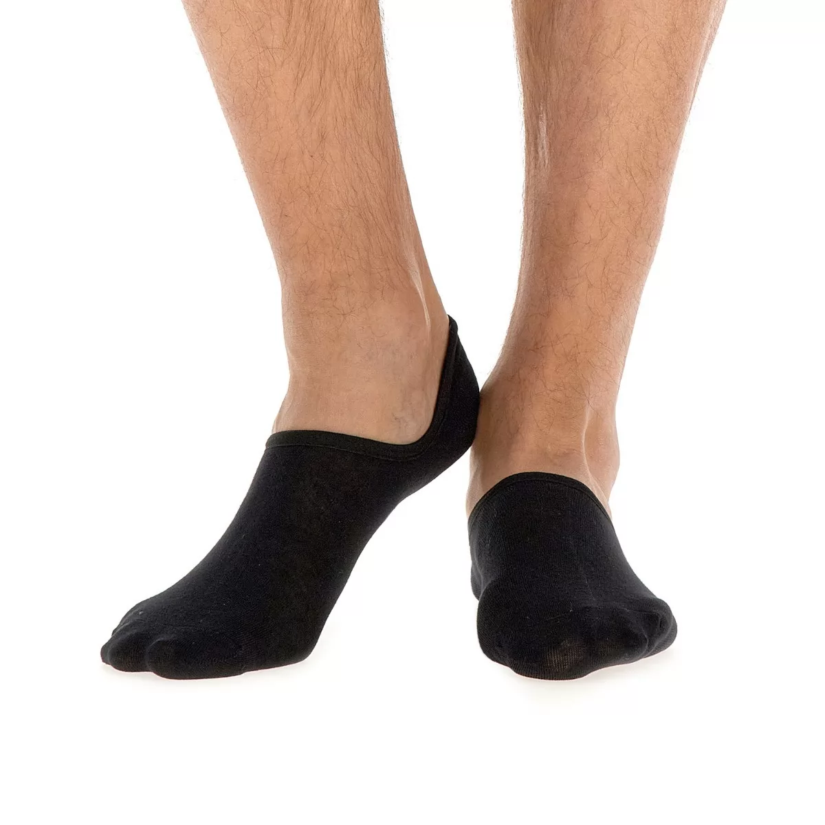SOCKE NO SHOW II PK3 HELT SVART