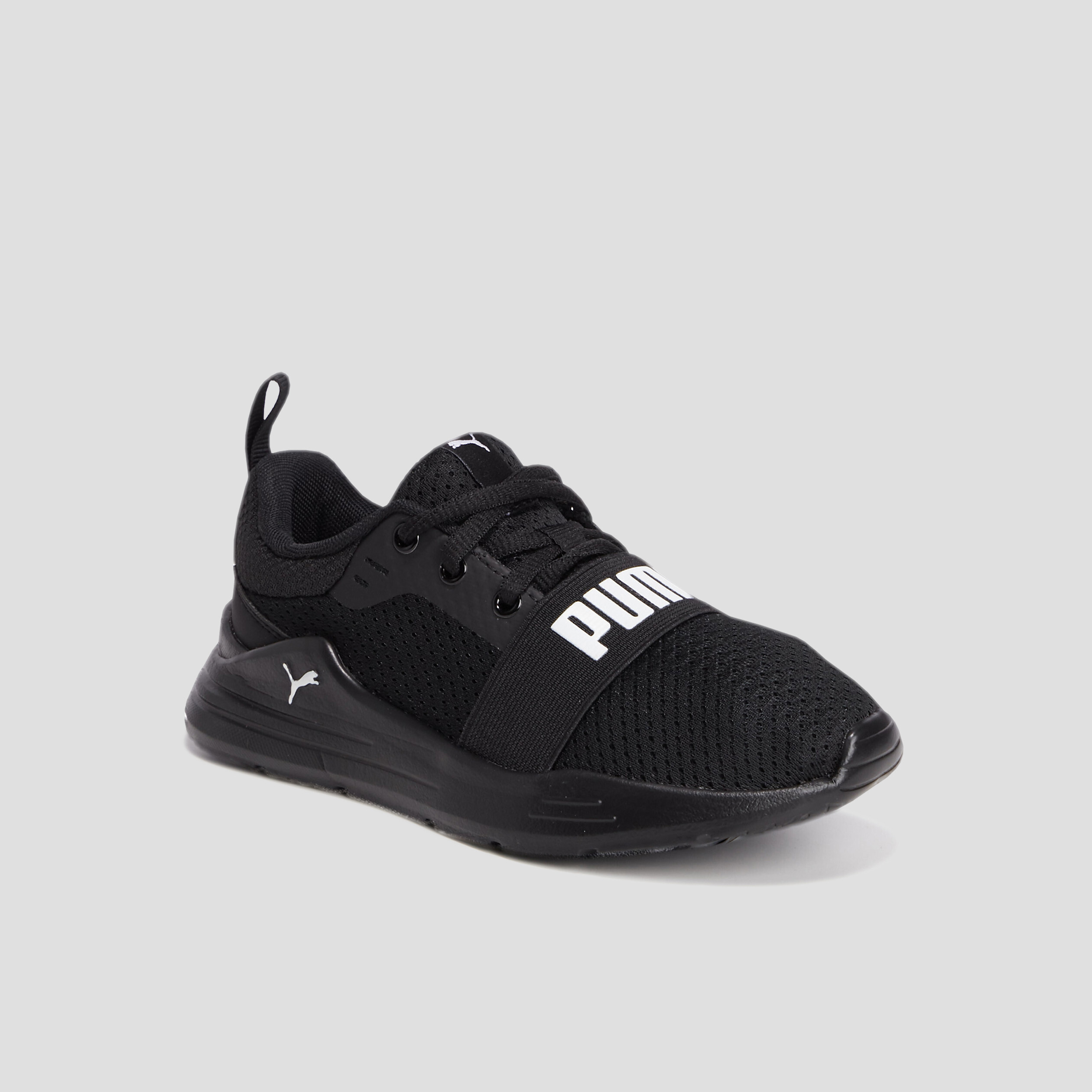 Runnings à lacets Puma Wired noir garçon | La Halle