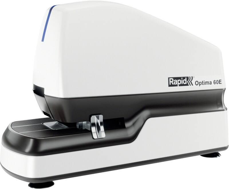 Rapid Optima 60E Elektrisches Hochleistungsheftgerät 2102355 Weiß 60 Blatt Optima 56, Optima HD70 Metall, Kunststoff