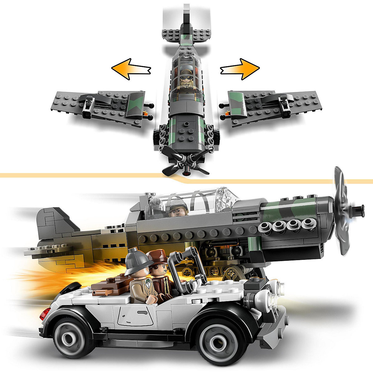 LEGO® Indiana Jones 77012 Flucht vor dem Jagdflugzeug