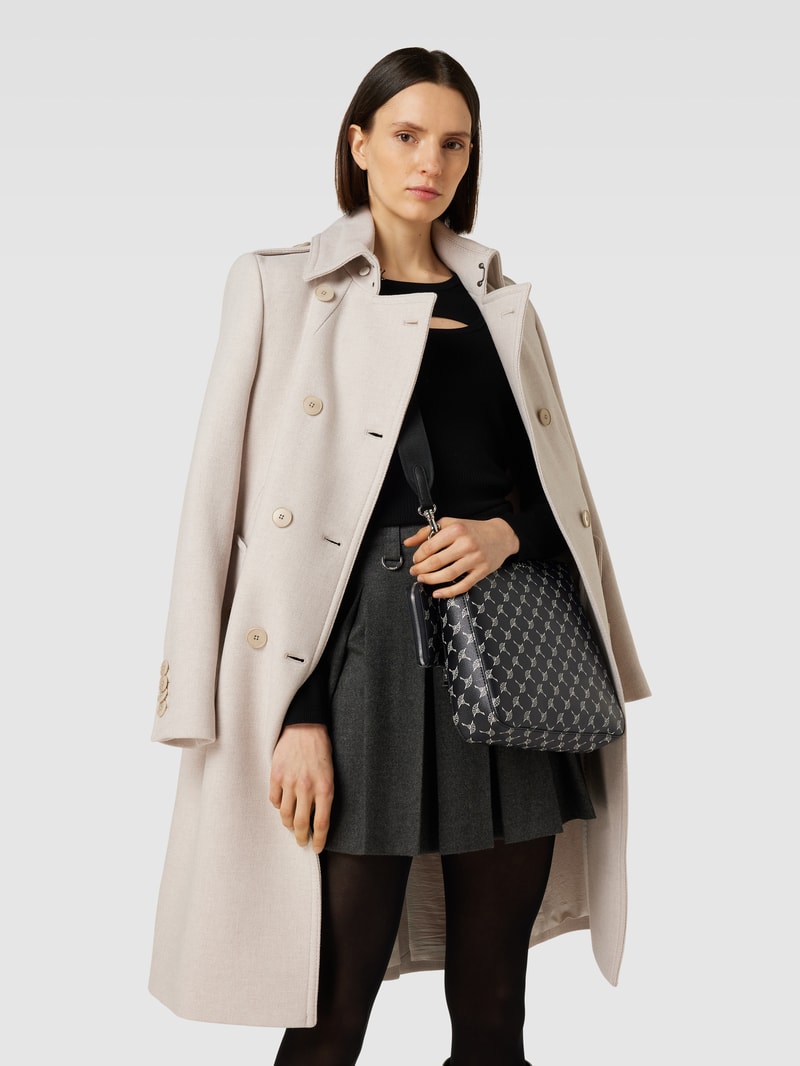 Shoulder Bag mit Allover-Print Modell 'jasmina' in black
