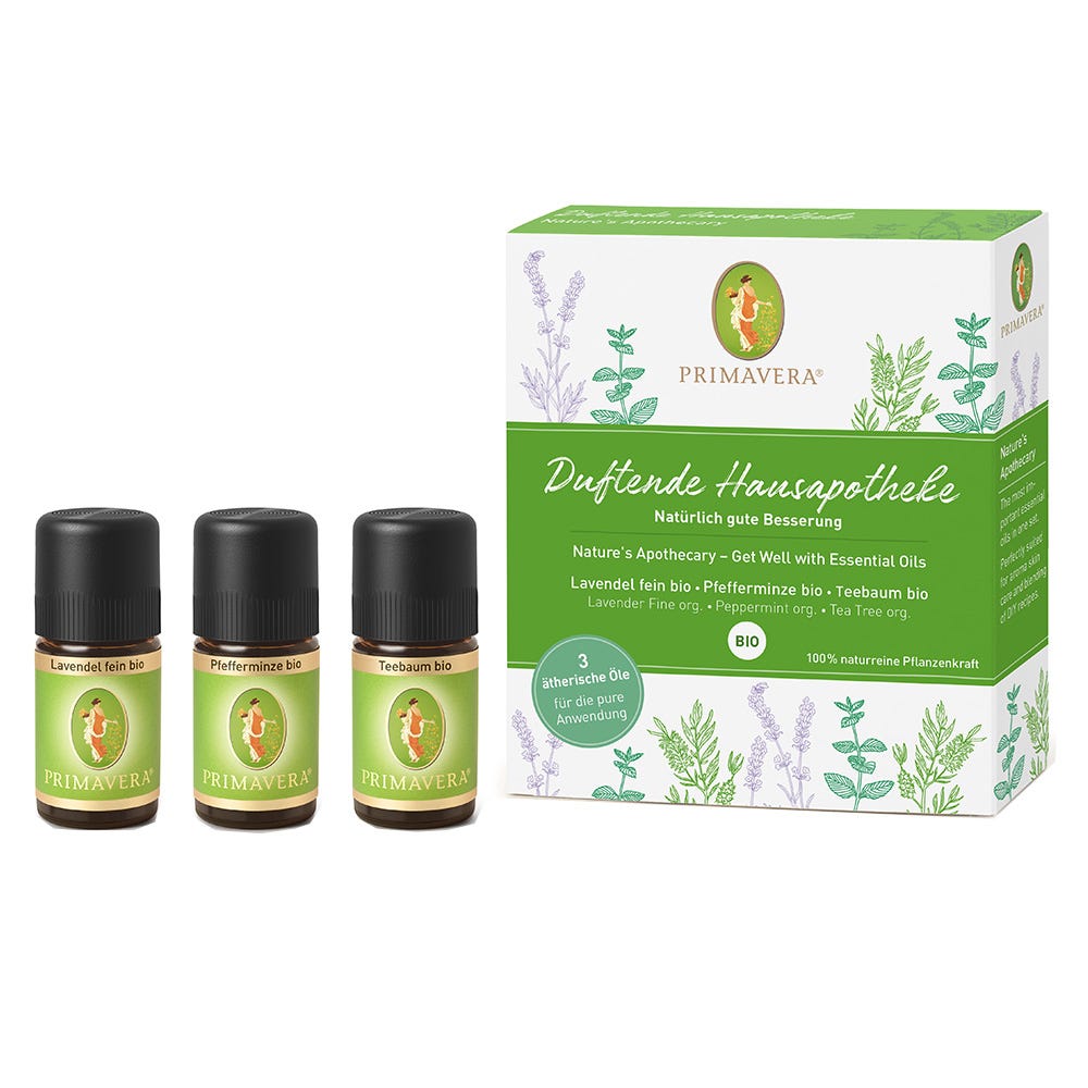 PRIMAVERA Set Duftende Hausapotheke 3x5 ml