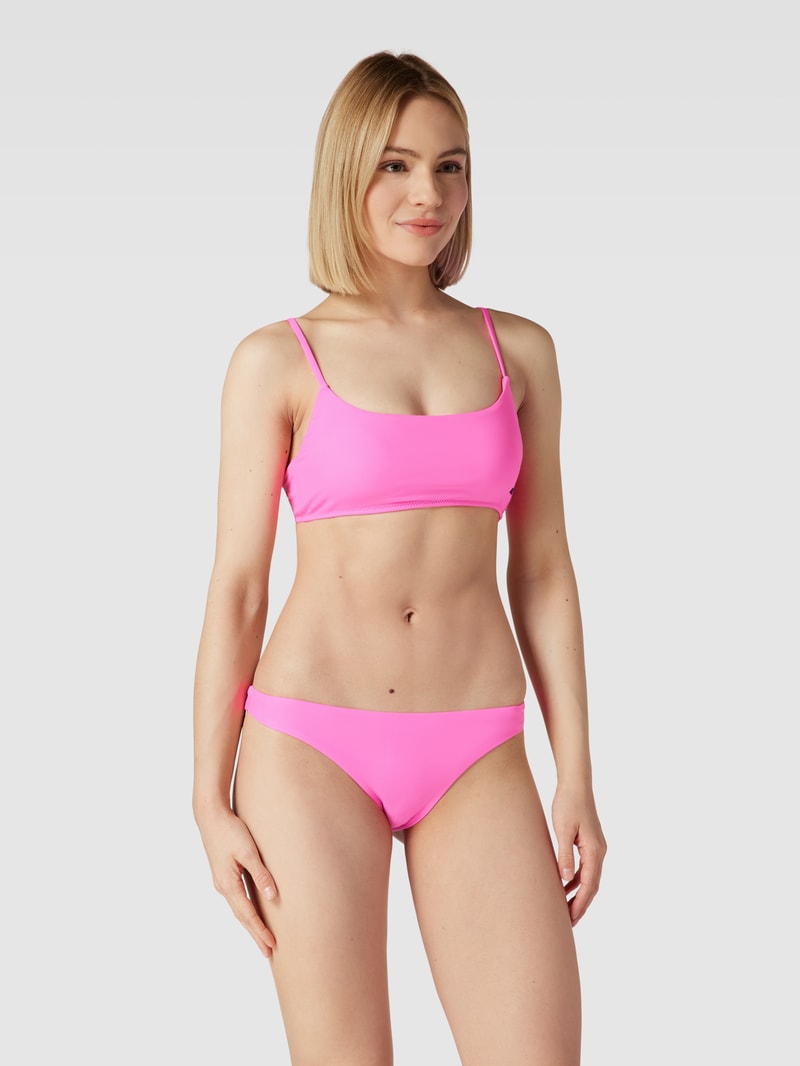 Bralette mit verstellbaren Spaghettiträgern Modell 'PURE' in pink