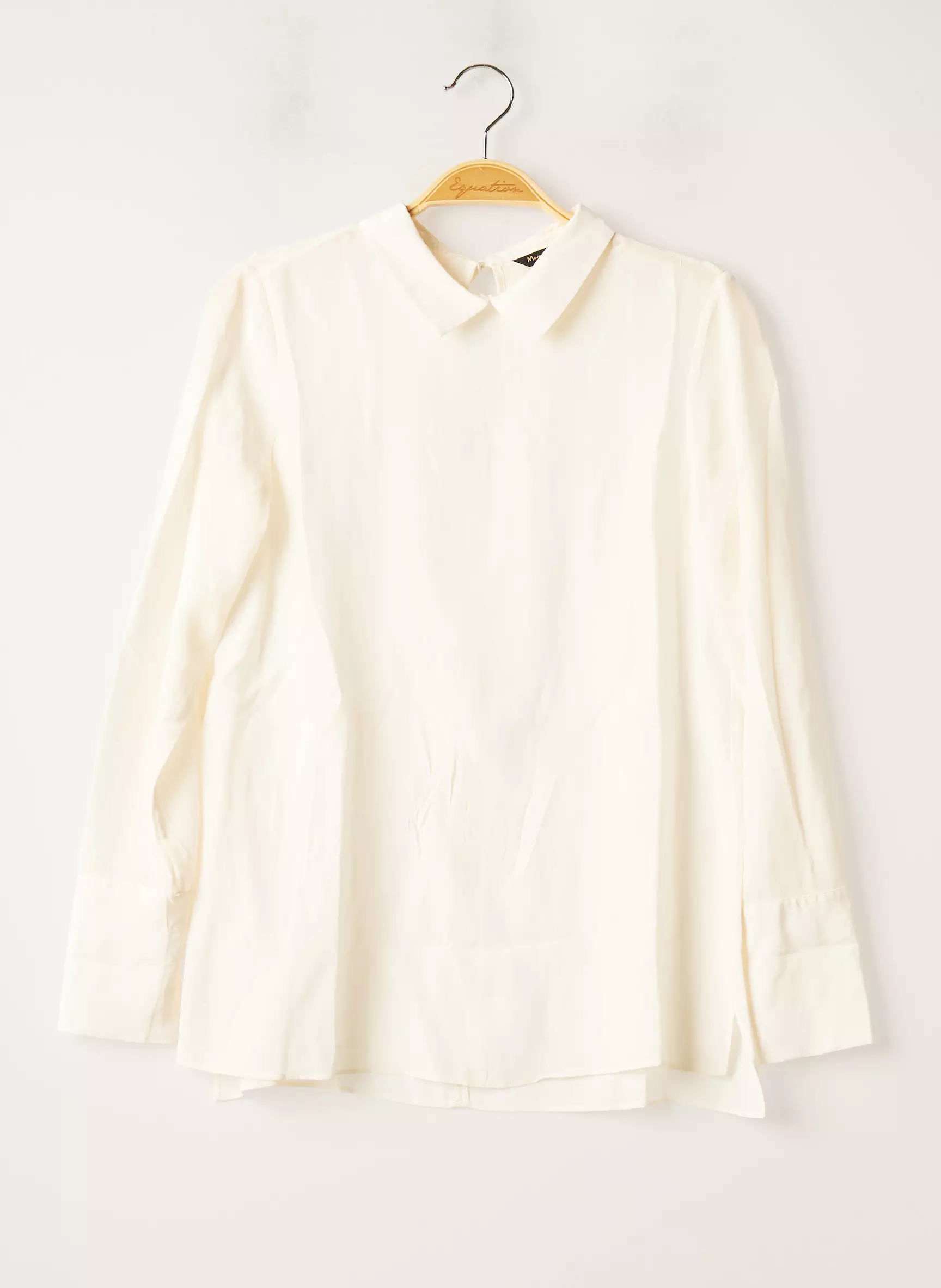 Massimo Dutti Blouses Femme couleur beige