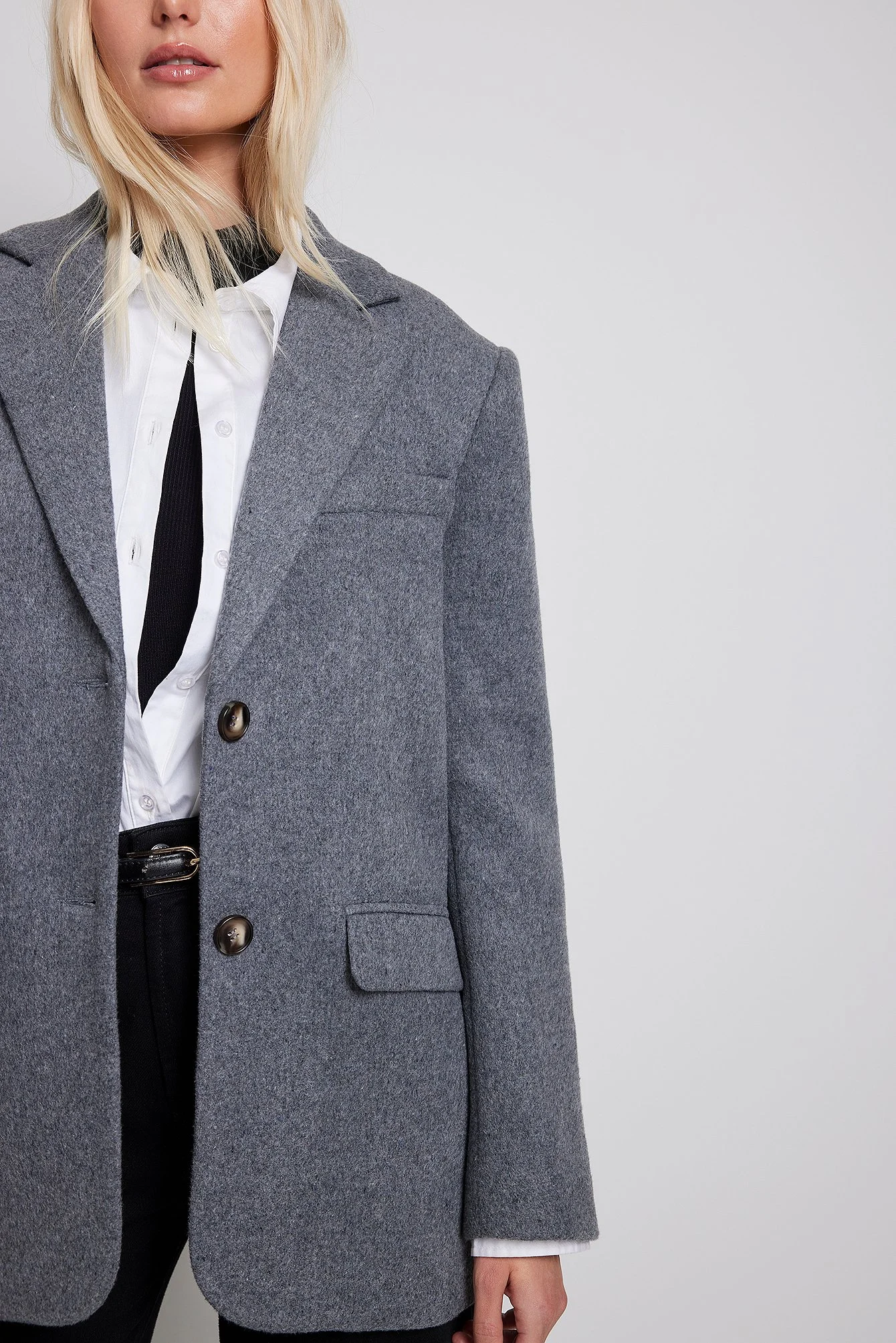 Oversized Wollblazer