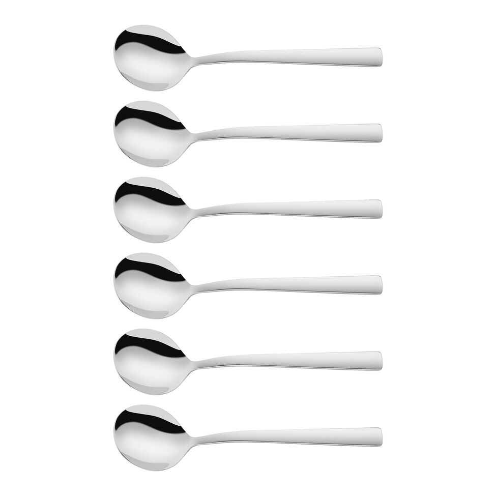 Suppen-Sahnelöffel Set 6-tlg