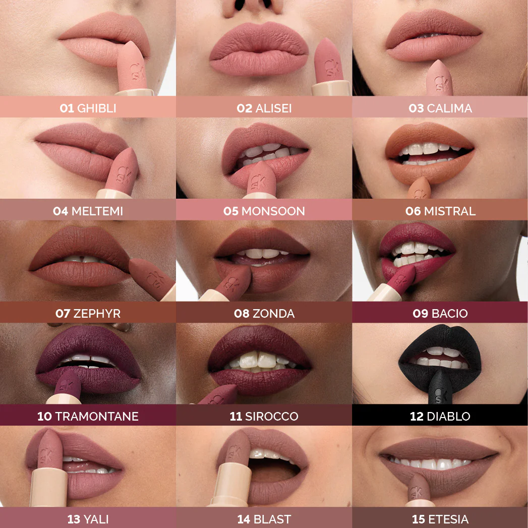 CLOUD MAT Lips - Rúzs, Matt Rúzs