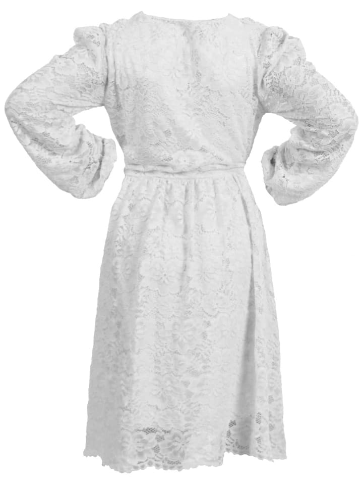 Kmisso Kleid in Weiß günstig kaufen