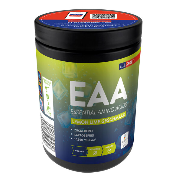 EAA Pulver Lemon Lime, 500 g