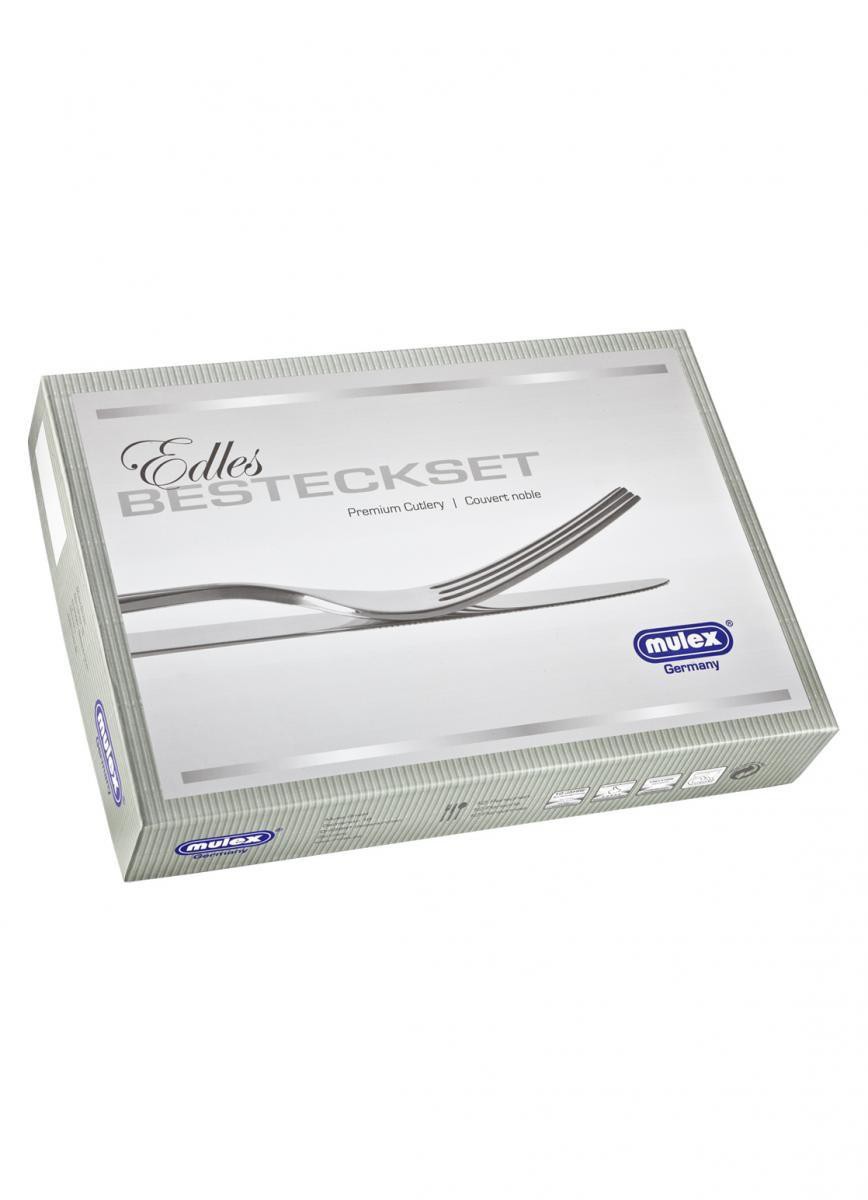 Mulex Besteckset Miami matt 18/0 60 tlg. im Geschenkkarton