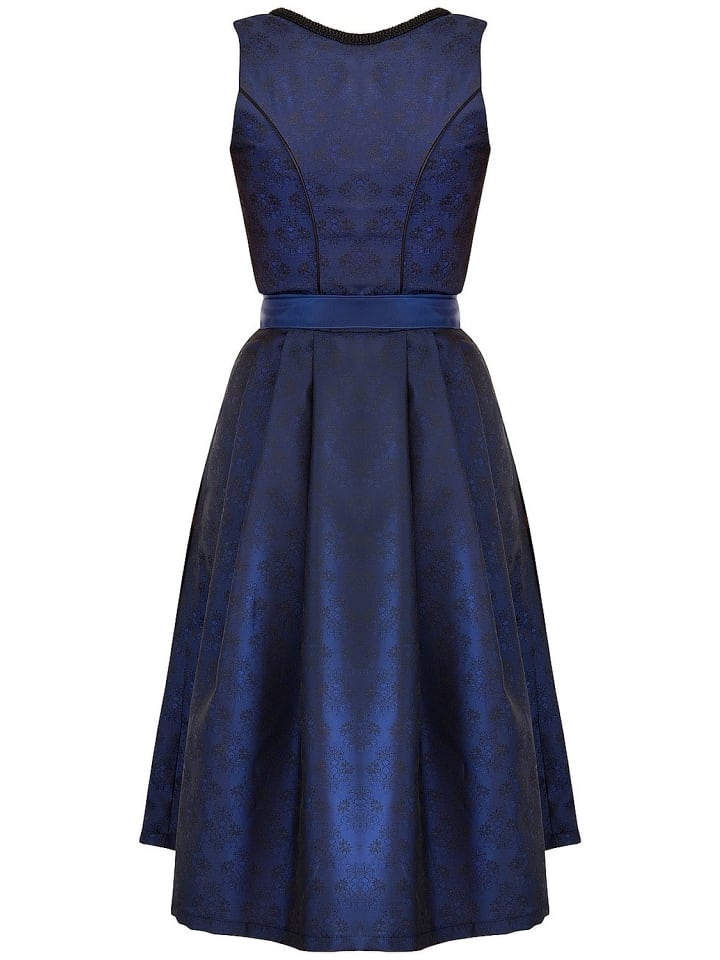Edelnice Midi Dirndl 2-teilig in blau, gold günstig kaufen