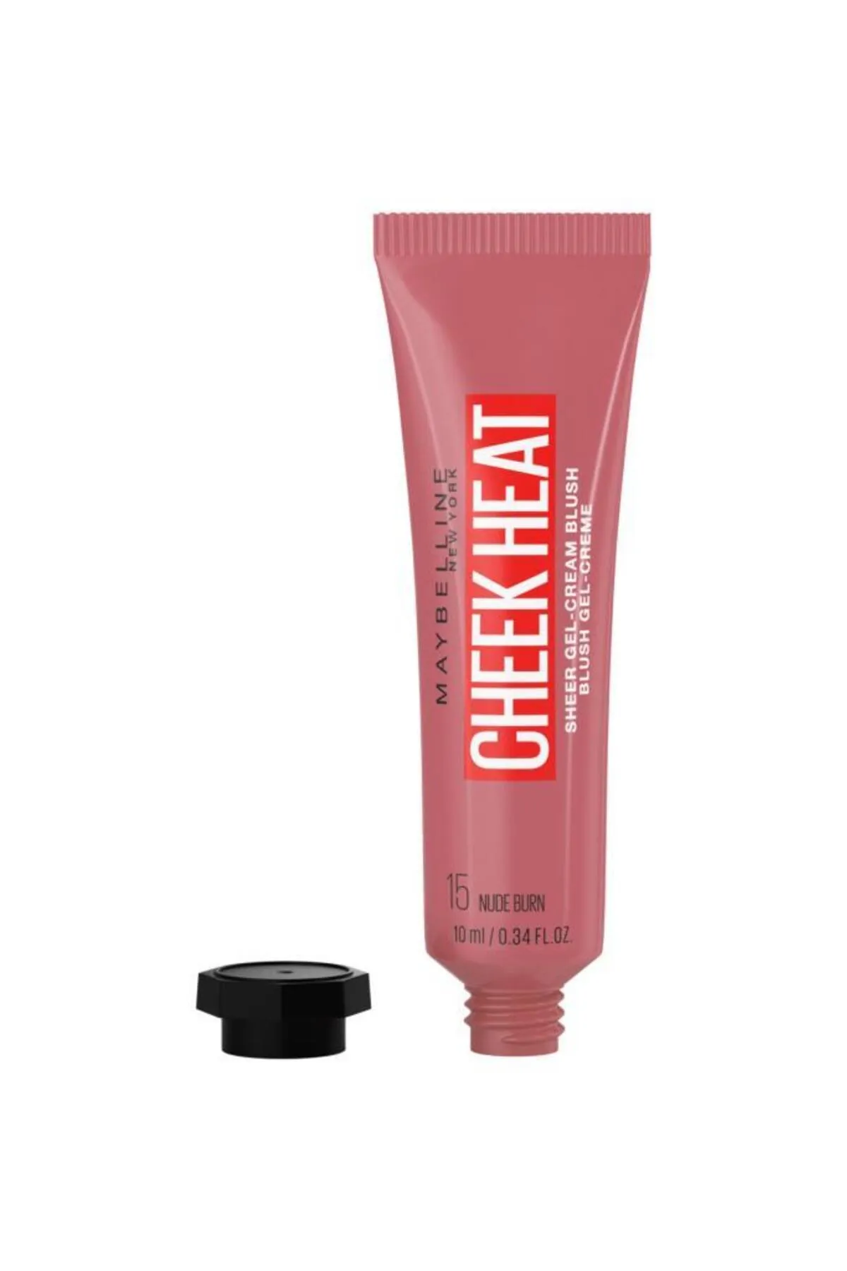 Maybelline New York  Cheek Heat Liquid Blush – 15 Nude Burn