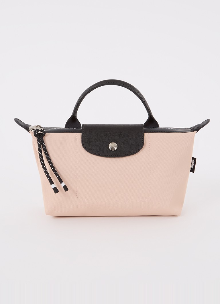 Geantă Longchamp Le Pliage Energy cu detalii din piele