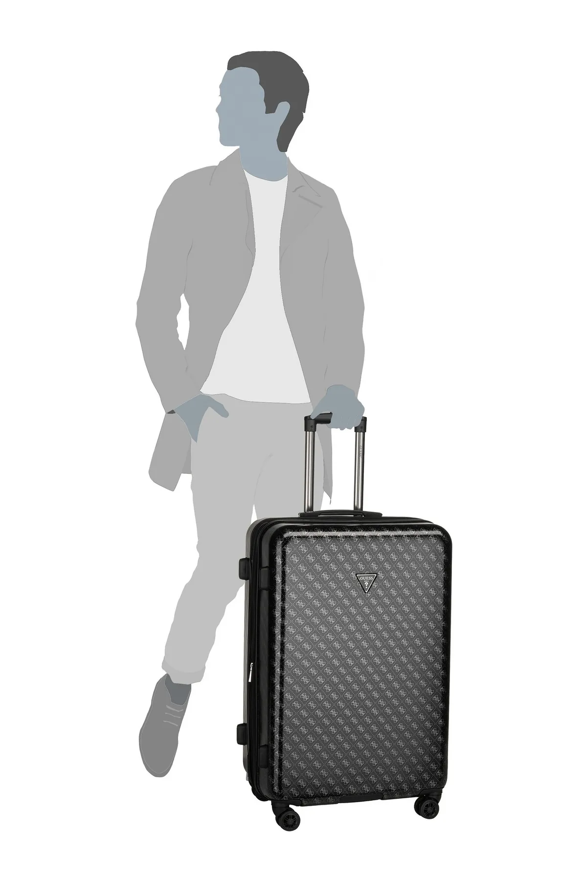 Guess  Koffer & Trolley Jesco 28 in 8-Rad