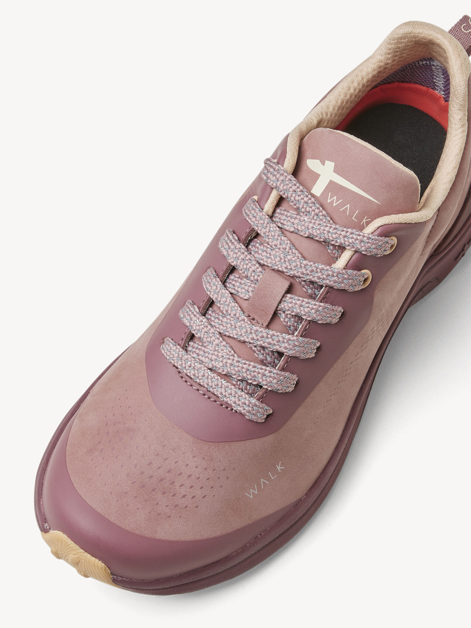 GORE-TEX Chaussure de randonnée W-0405 en cuir - rouge