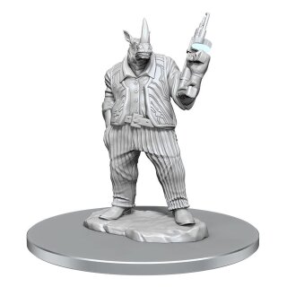 Magic the Gathering Miniaturen unbemalt 2er-Pack Freelance Muscle and Rhox Pummeler