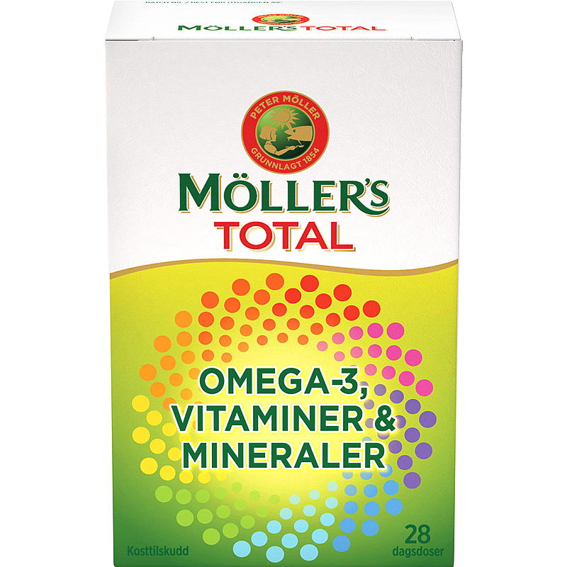 Möller's Möller's 56 stk kapsler Total