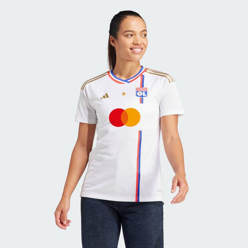 adidas Olympique Lyon 23/24 Heimtrikot Trikot Damen