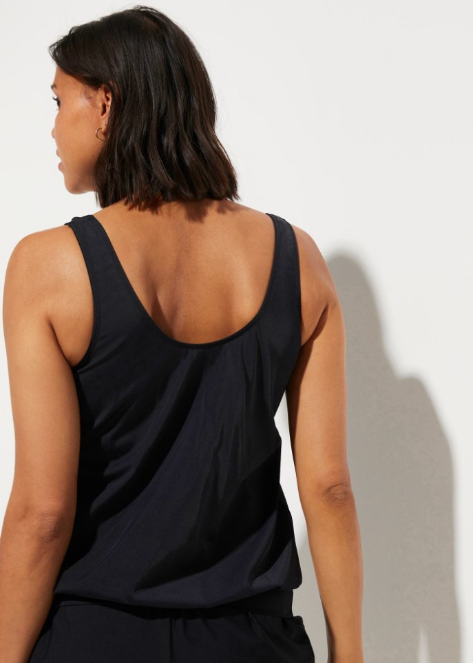 Tankini Oberteil aus recyceltem Polyamid