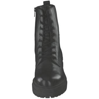 Leone Schnürstiefelette in schwarz