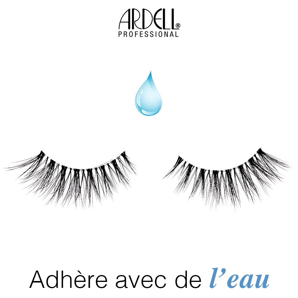 Ardell Faux-cils AquaLash Demi Wispies Faux-Cils franges AquaLashes adhèrent au contact de l'eau et réutilisables