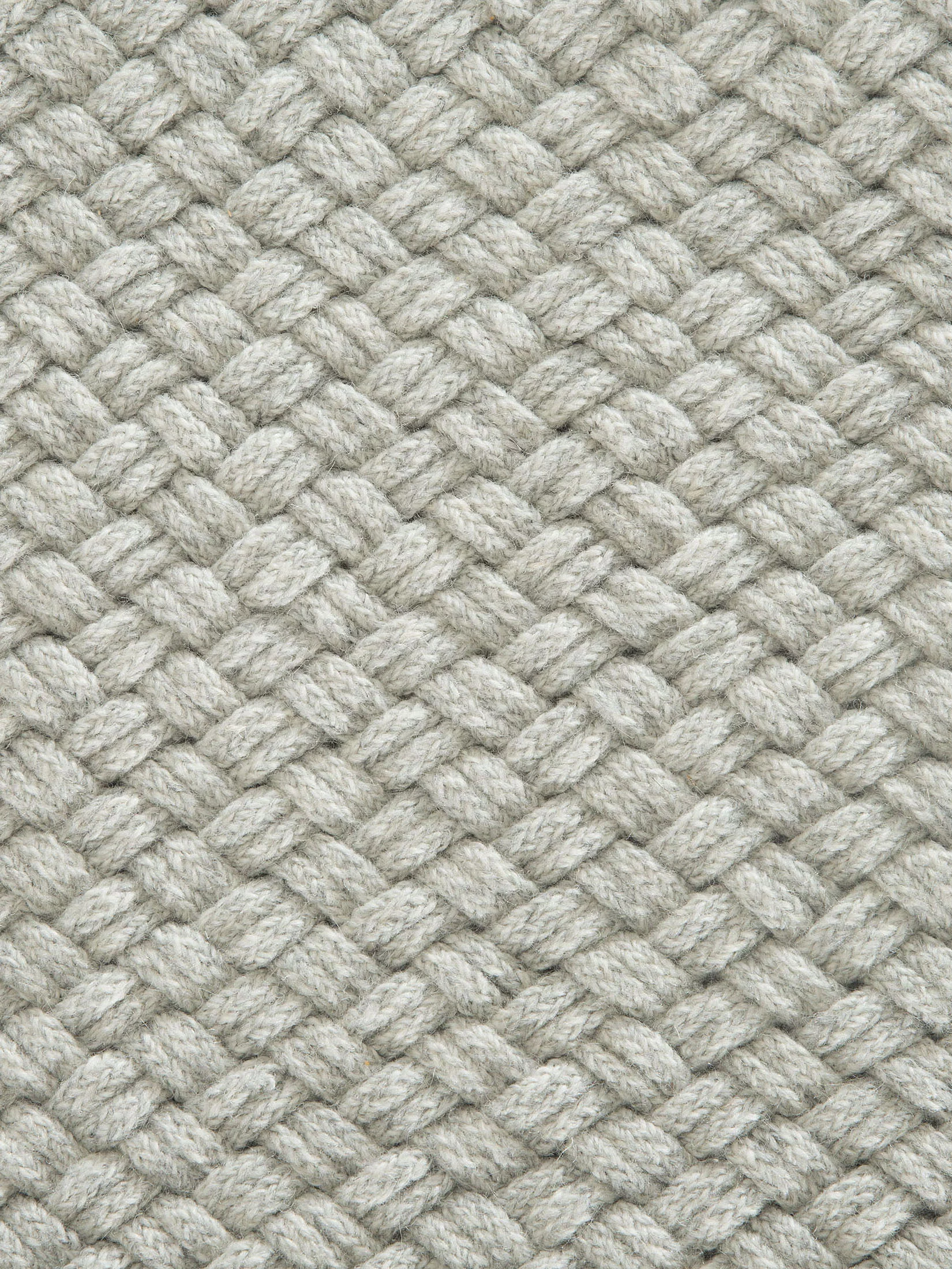 Aarbogen Woll-Teppich, Light Grey