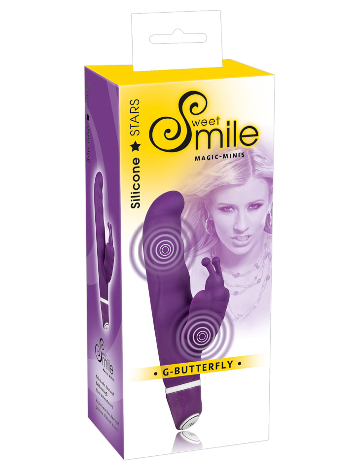 Sweet Smile Vibrator Magic-Minis G-Butterfly in lila günstig kaufen 15,5 cm