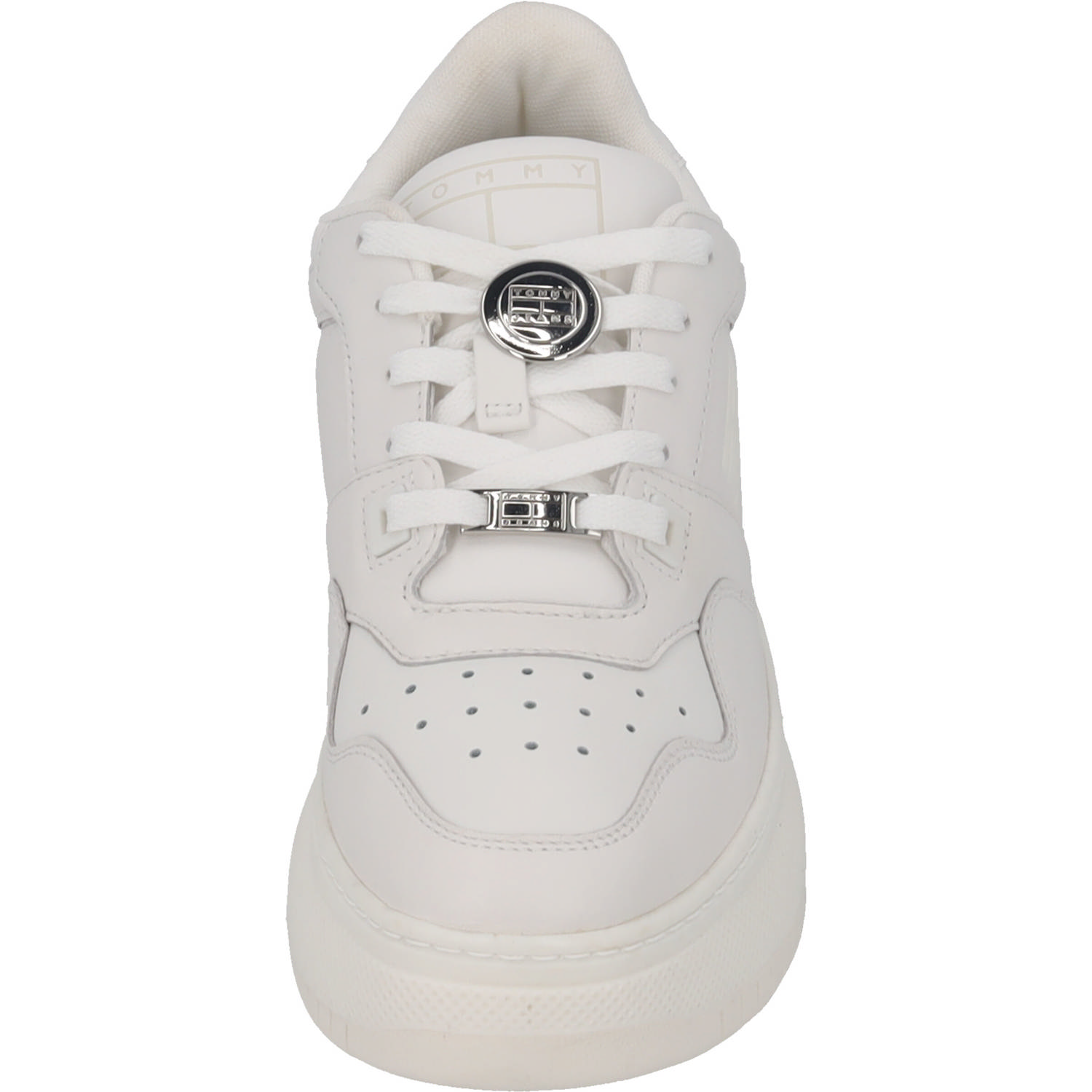 Tommy Hilfiger EN0EN02245, Schnürschuhe, Damen, white/ecru