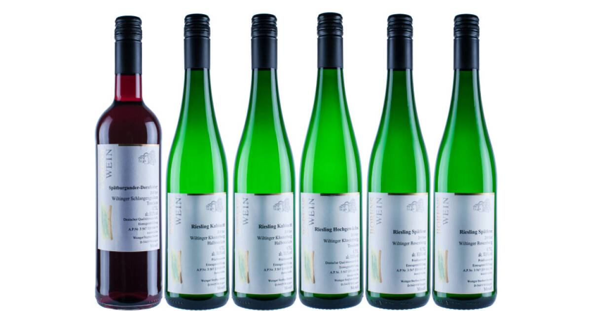 Rotwein / Riesling Auswahl 2018er von Weingut - Brennerei Borens günstig bei wein.de kaufen