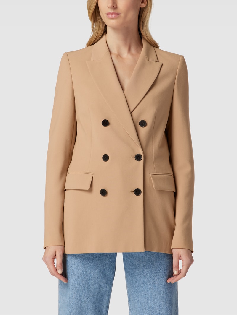 Blazer mit Pattentaschen in sand