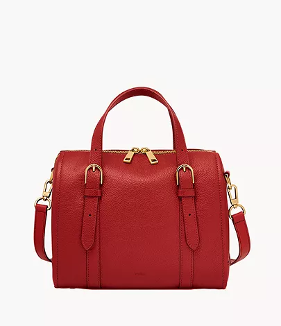 Fossil Satchel Carlie Leder