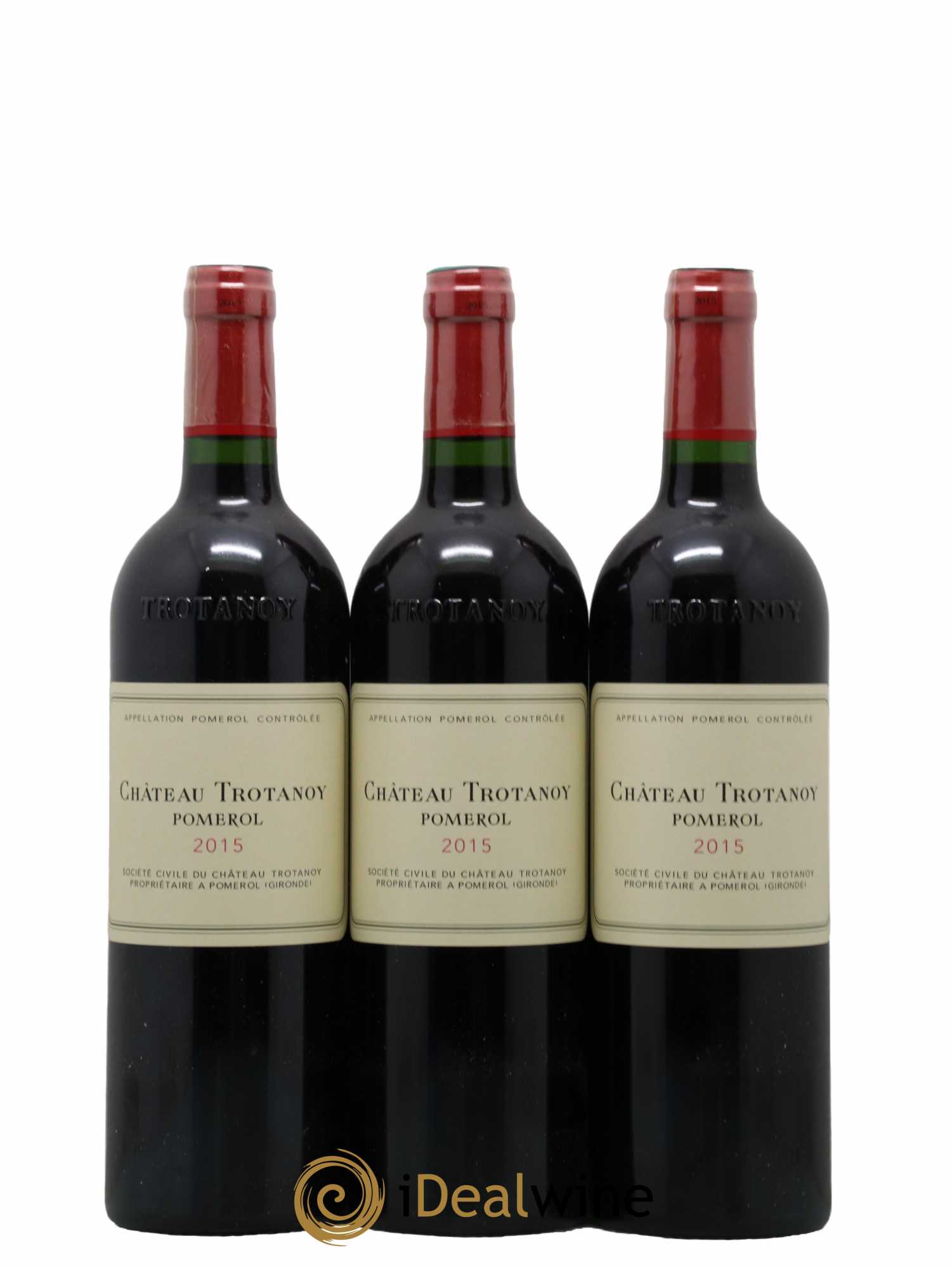 Château Trotanoy  2015 - Lot de 6 Bouteilles