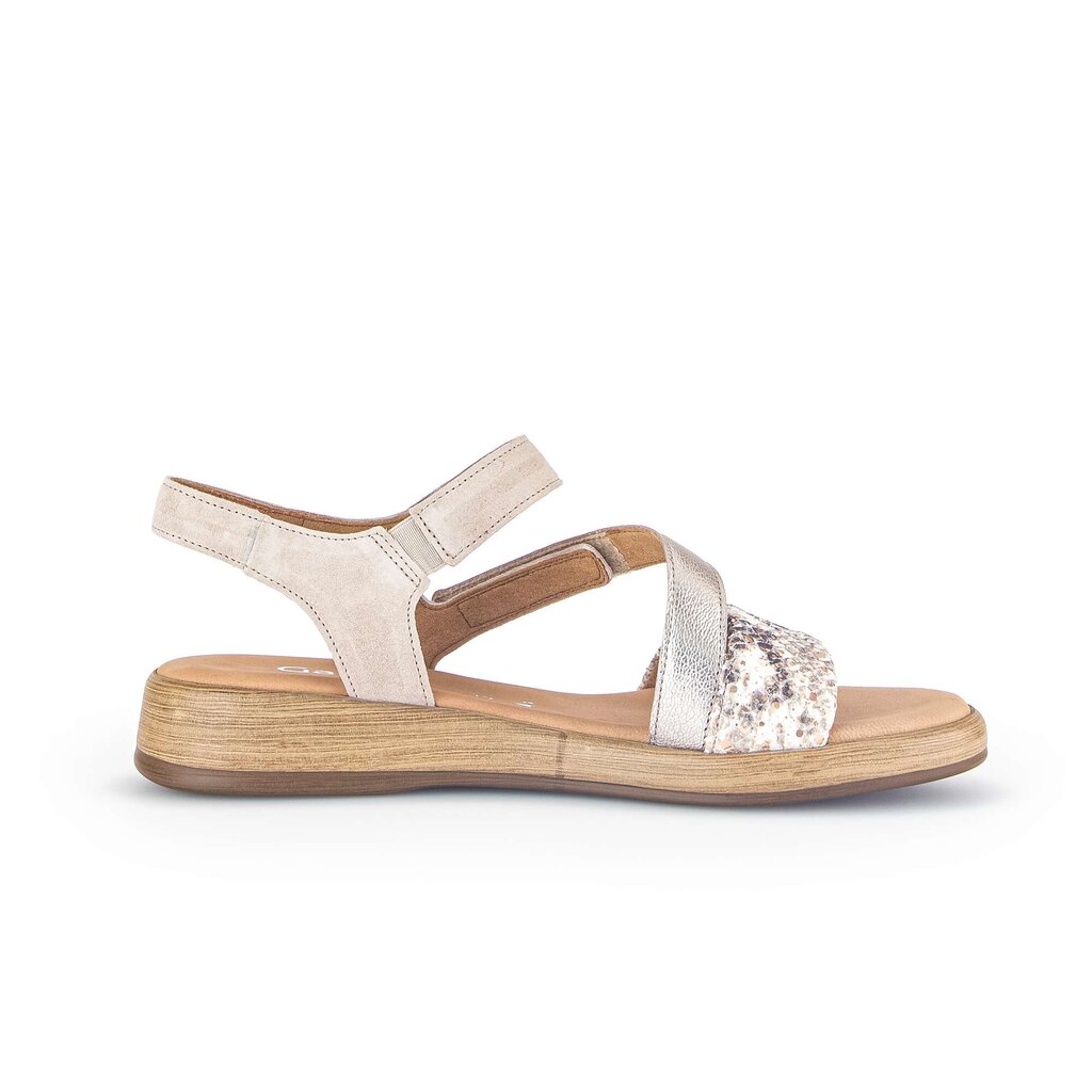 Gabor comfort Riemchensandale beige