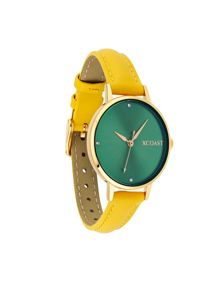 XCOAST Armbanduhr Acapulco in Gold / Gelb günstig kaufen onesize