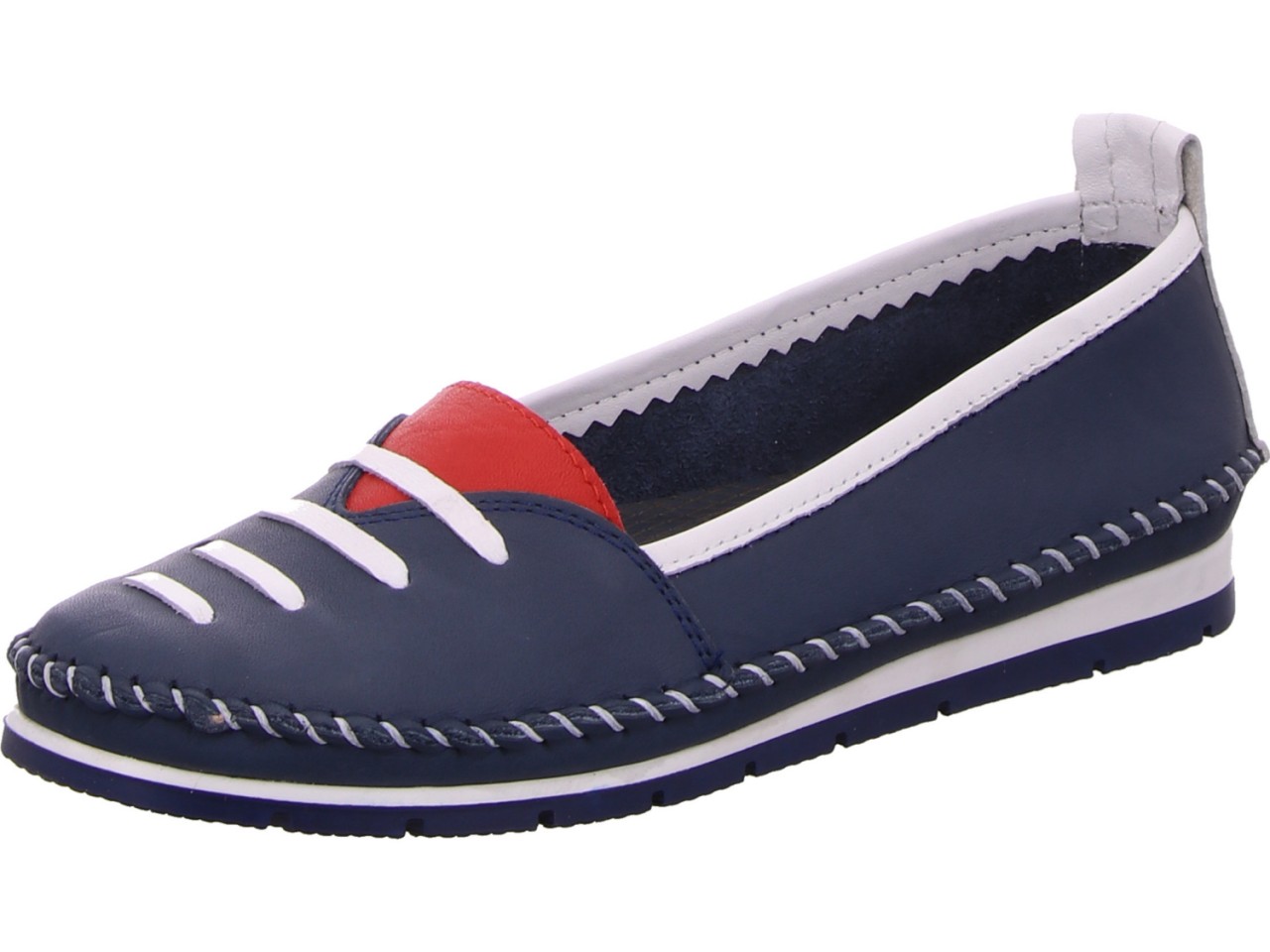DIVERSE Komfort Slipper blau Slipper blau
