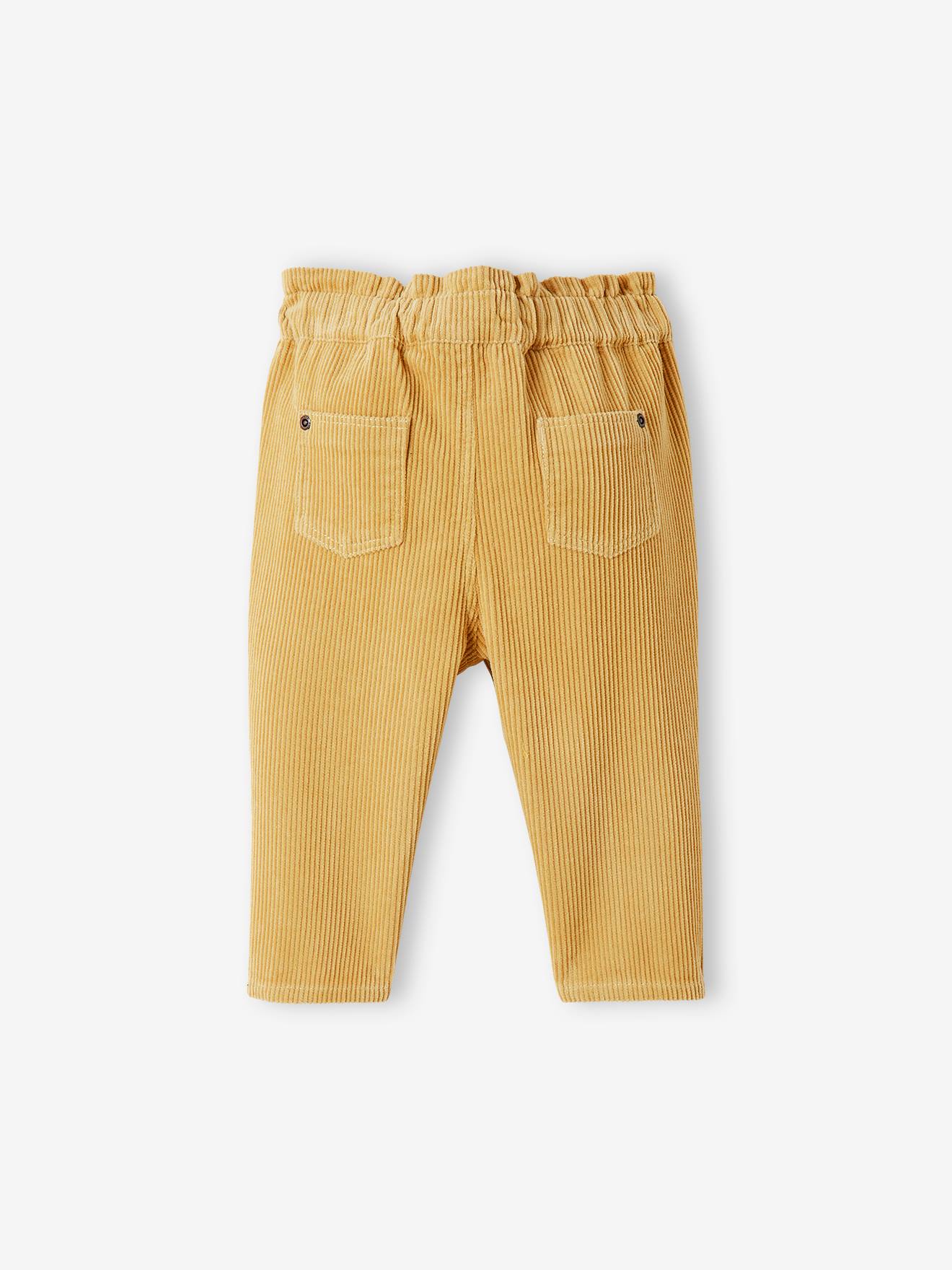 Vertbaudet Baby Cordhose - senfgelb