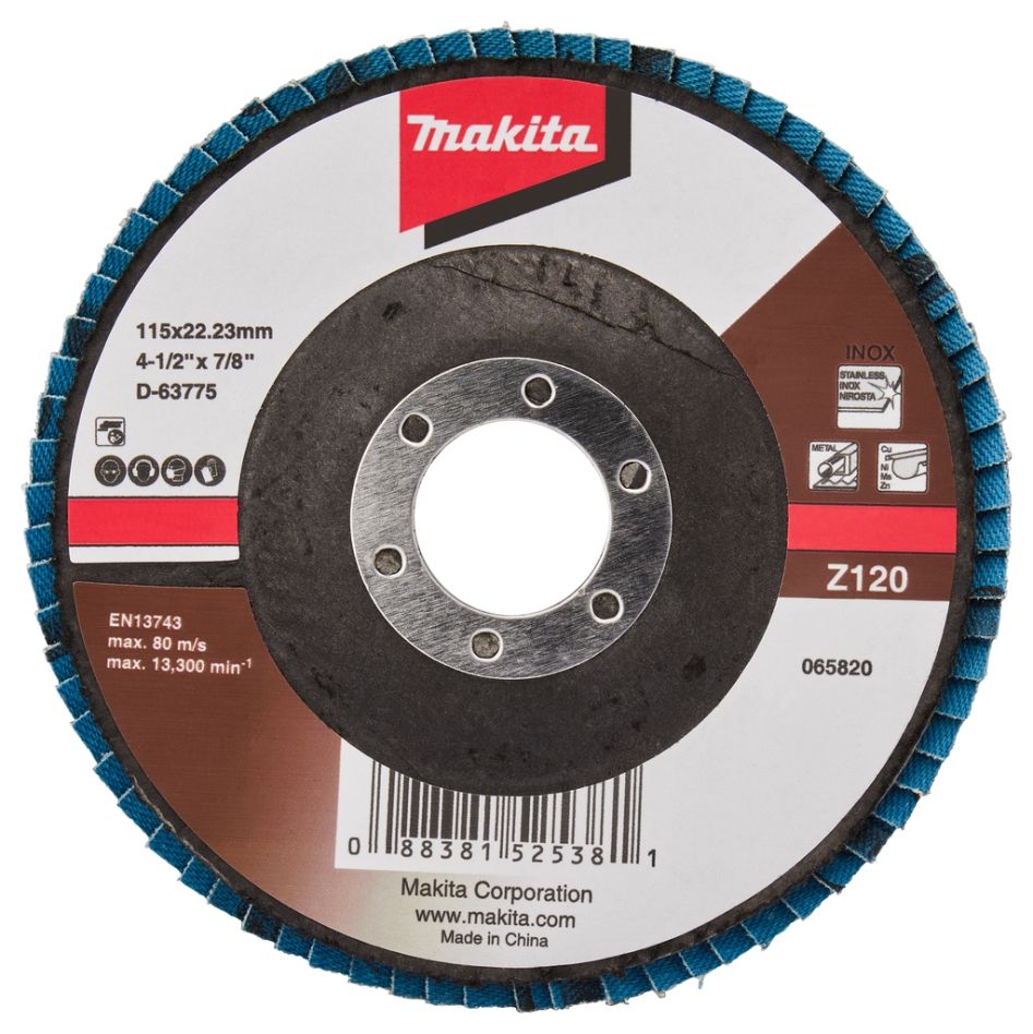 Makita Tilbehør D-63775-10 Lamskive 115mm Z120