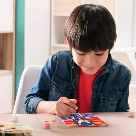 CreArt Sonic: New Yoke City - Malen nach Zahlen für Kinder ab 7 Jahren