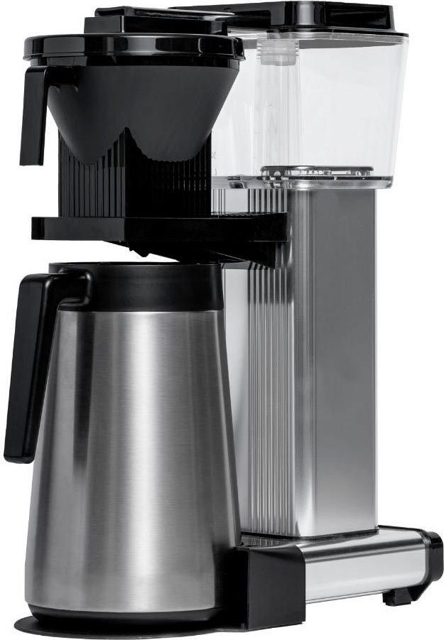 Moccamaster Filterkaffeemaschine mit Thermoskanne KBGT 741 polished, 1,25l Kaffeekanne, Papierfilter 1x4