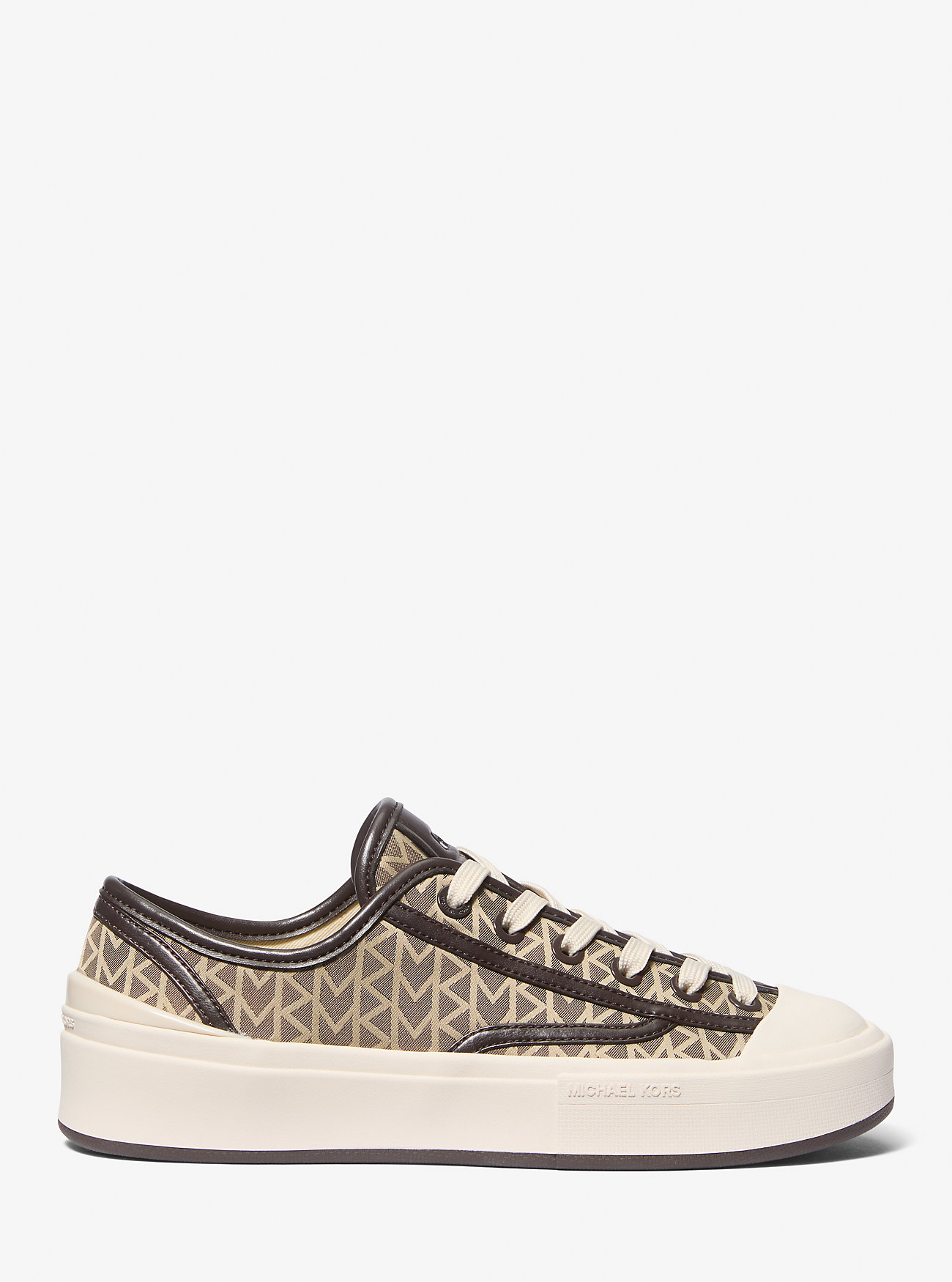 Jude MK2000 Logo Jacquard Sneaker - NATURAL