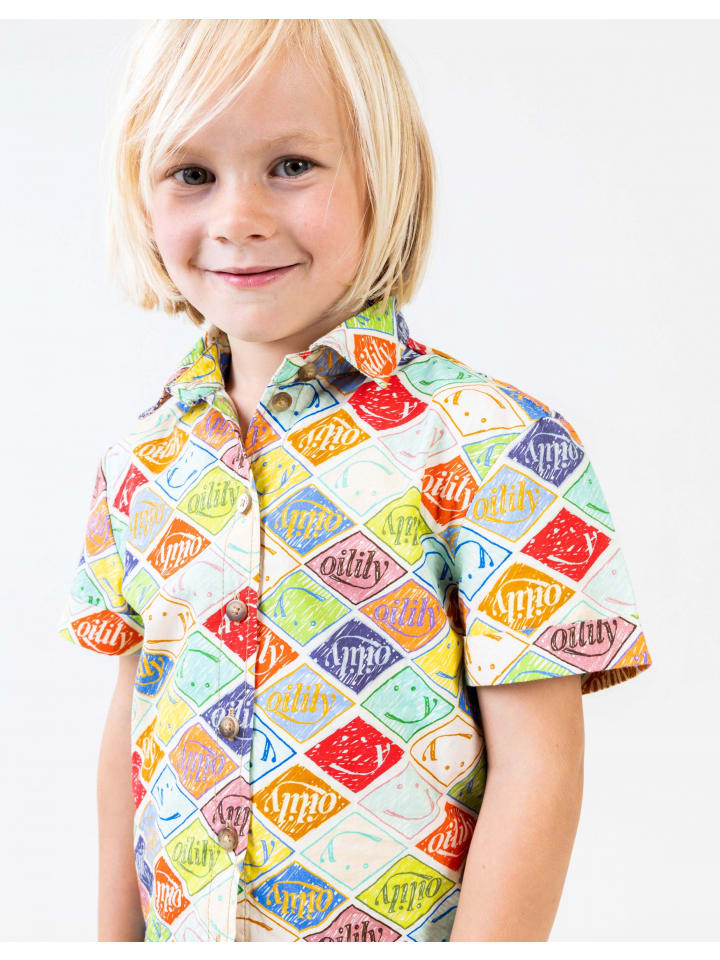 Oilily Bluse Bikkel in Blau günstig kaufen
