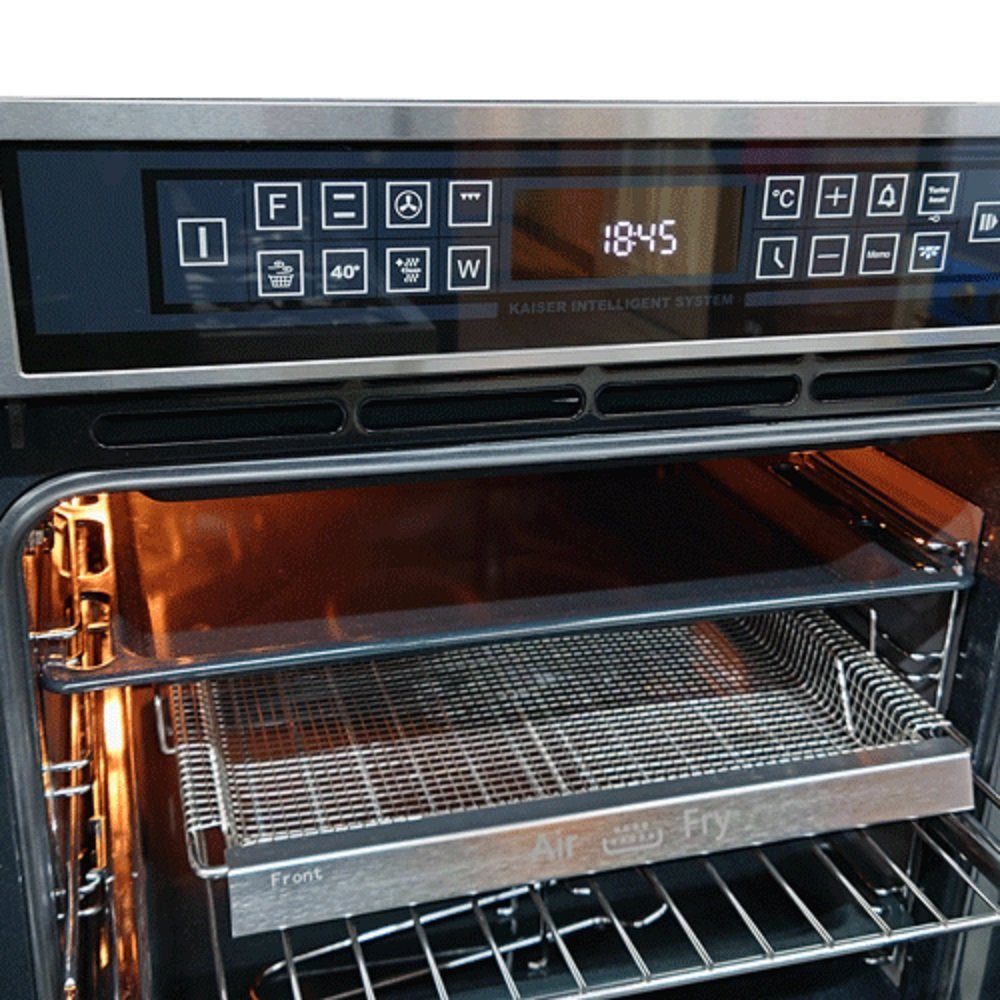 Kaiser Küchengeräte Backofen-Set EH 6306 R + KCT 6730 FIG........, Einbaubackofen,Edelstahl,79L 15 Fkt. +Induktionskochfeld 60 cm