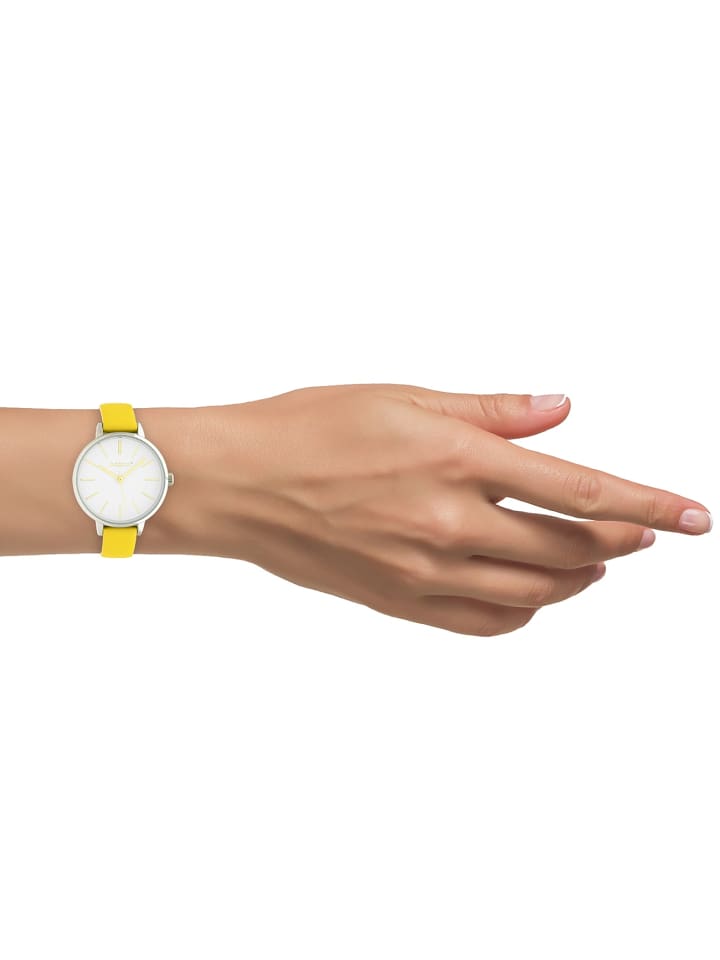 Oozoo Analog-Armbanduhr Oozoo JR gelb mittel (ca. 34mm) günstig kaufen onesize