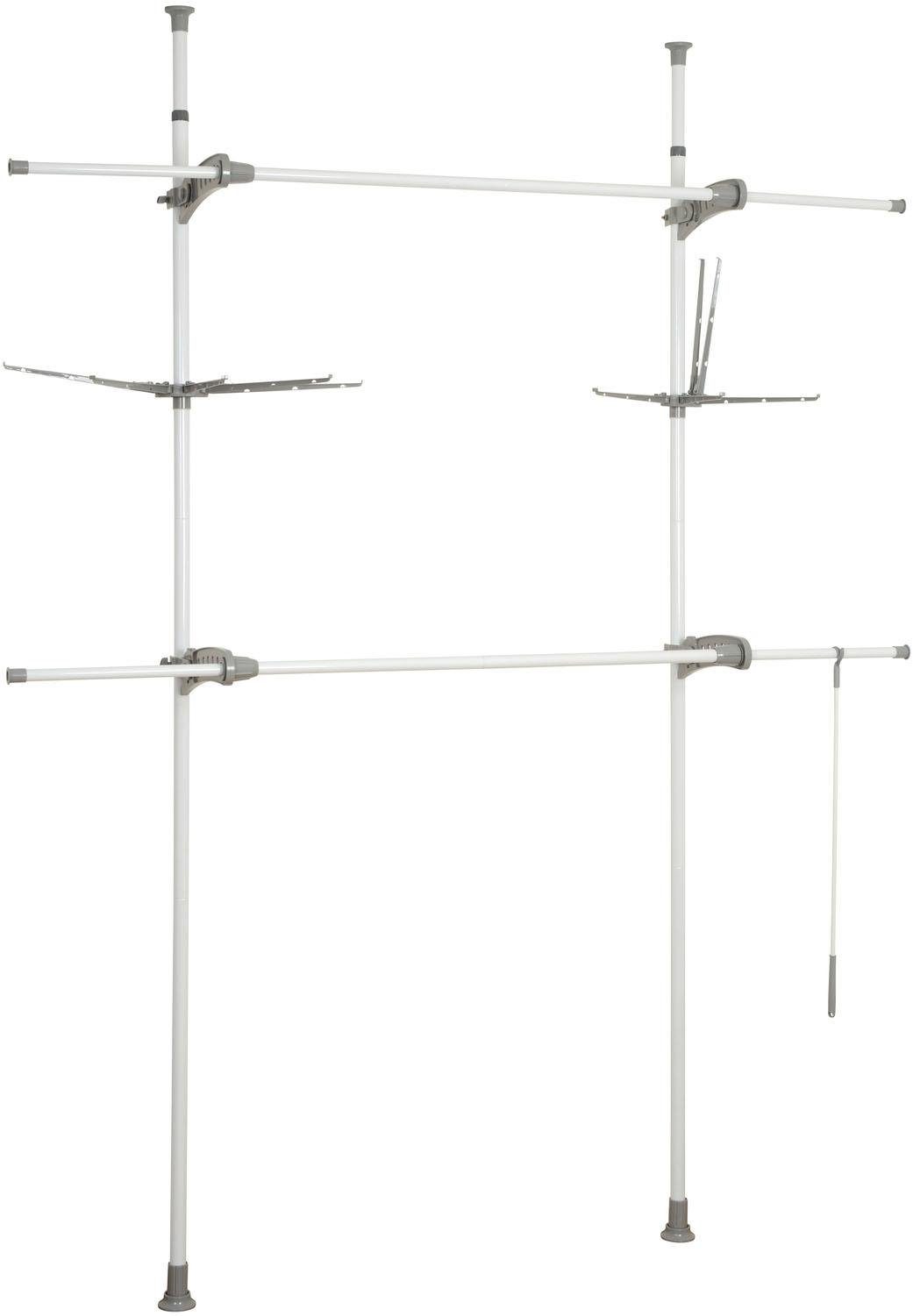 WENKO Teleskopregal Herkules Flex, Set 6-tlg.