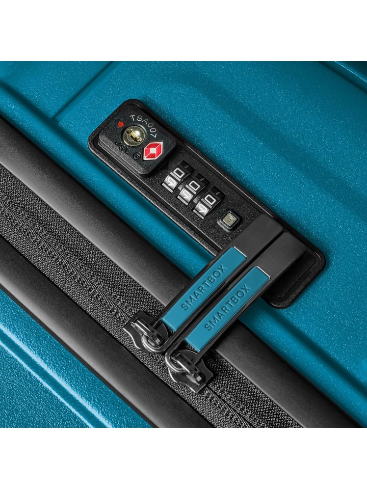 Smartbox Edition 02 4 Rollen Kofferset 3-teilig in ocean blue metallic günstig kaufen onesize